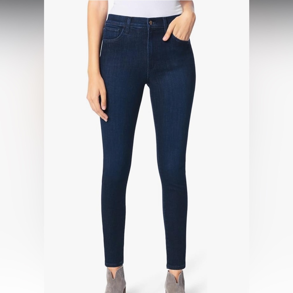 Joe's Jeans Flawless The Charlie High Rise Skinny Dark Indigo Size 26